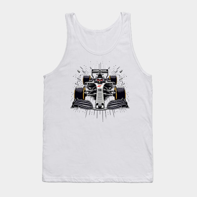 Formula 1 Tank Top by Vehicles-Art